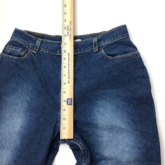 Vintage Levi's 550 Women's Jeans Relaxed Fit Taper Leg size 12P length 28" - Picture 8 of 12